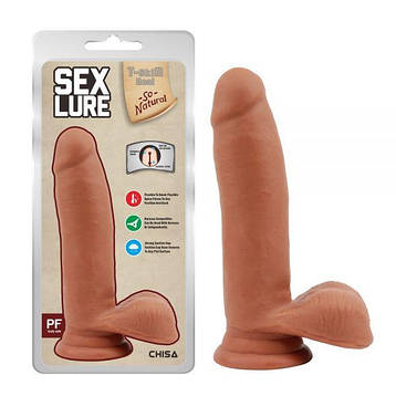 Реалістичний латинський фалоїмітатор із мошокою Sex Lure | Limon, фото 2