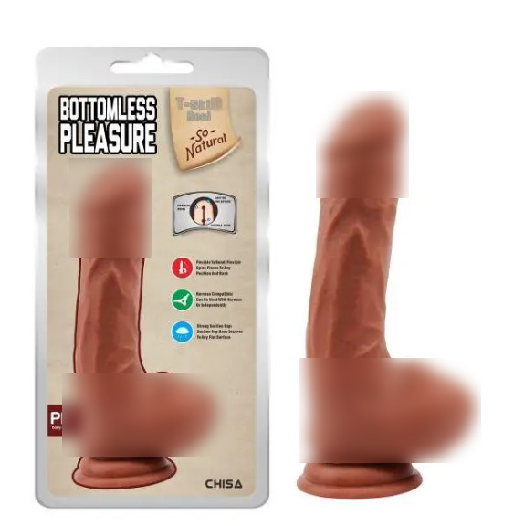Латинський фалоїмітатор на присоску Bottomless Pleasure| Limon