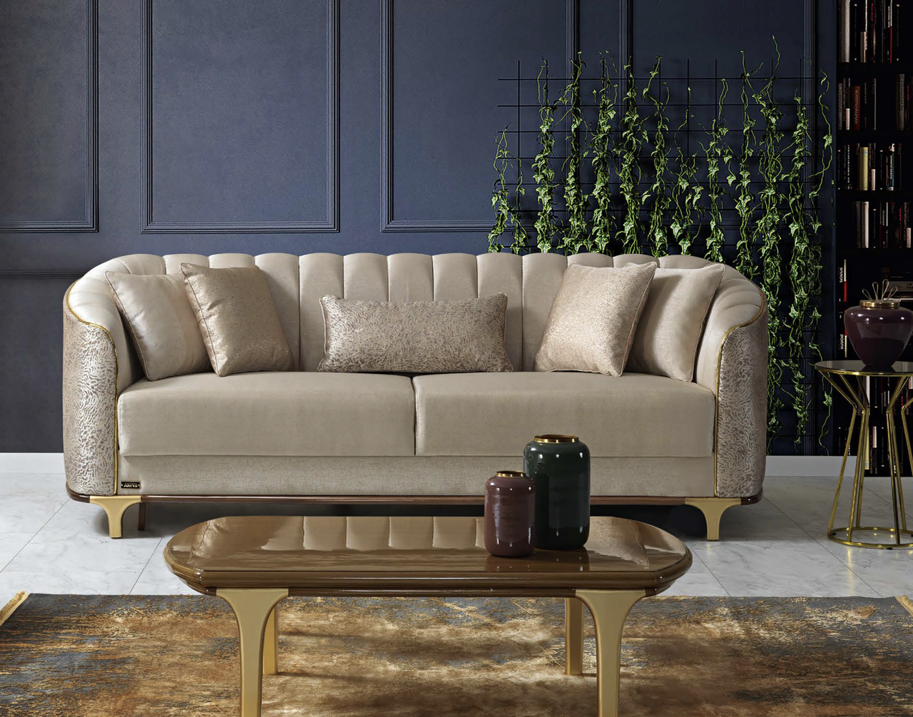 Розкладний диван JOSS Амбер (Італія), спальне місце 130х190, німецький механізм, водовідштовхувальна тканина