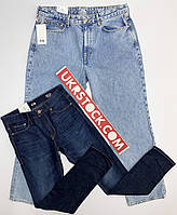 Чоловічі жіночі джинси С&А, сток оптом джинси