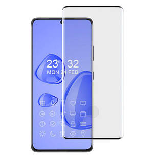 Захисне скло 3D Full Glue Premium для Samsung S21 Ultra Black, фото 1