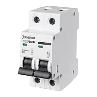 Автоматичний вимикач Energio SP-2P C 20А 6кА
