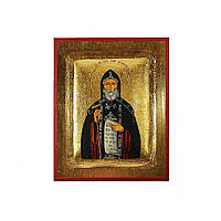 Писаная икона Святой Иов Почаевский 13,5 Х 16,5 см