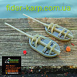 Рибальська годівниця  "Romanian Flat Classic XL" , вага 70 грамів, фото 3