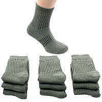 Тактические зимние носки хаки Упаковка 12 пар Мужские теплые носки махровые повседневные от производителя