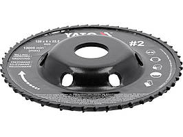 Диск-фреза опуклий для КШМ YATO 120/22.2х16/6мм #2