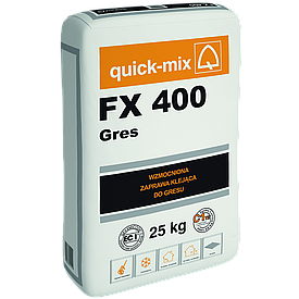 Клей для плитки ГРЕС  клінкеру та штучного каменю Quick-mix FX 400  25 кг