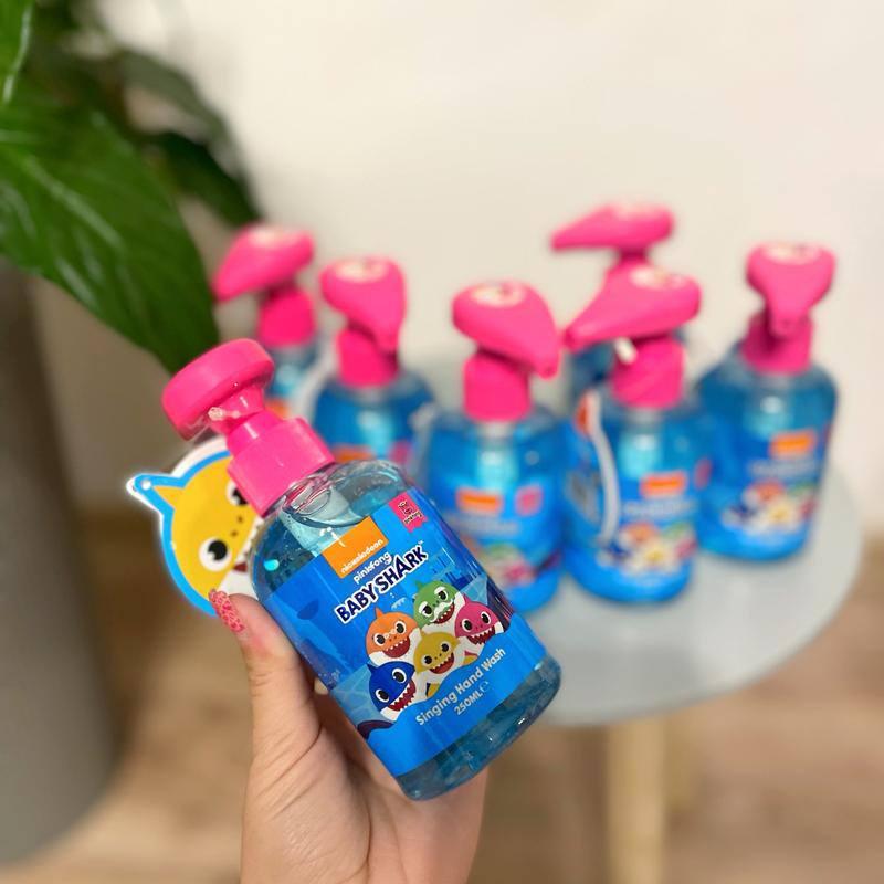 Співоче дитяче мило, музичне мило Nickelodeon Pinkfong Baby Shark 250 мл, фото 1