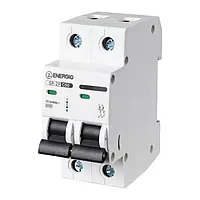 Автоматический выключатель Energio SP-2P C 50А 6кА