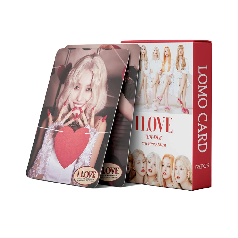 Ломо карти • (G)I-DLE • I love • 55 шт • №3 ®