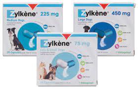 Зілкене (Zylkene) 225 мг капсули-антистрес для собак і кішок 10 шт.