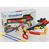 Арбалет дитячий Crossbow ZY 1907 В, довжина 42 см, з лазерним прицілом на присосках, фото 4