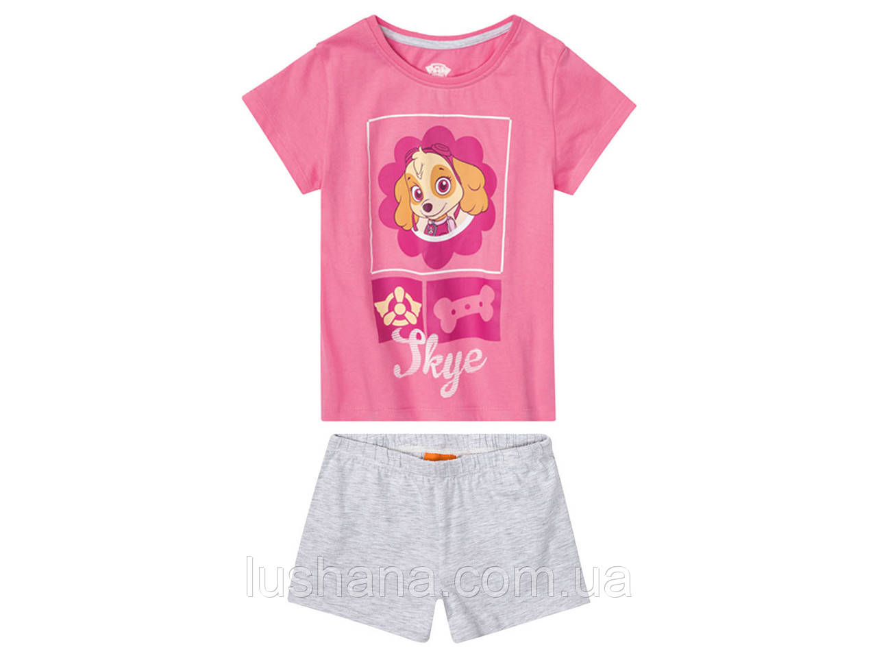 Дитяча піжама Paw Patrol на дівчинку 12-24 місяці - р.86-92, фото 1