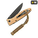 Темляк брелок із паракорду M-Tac Loopy Snake Scandinavian Coyote 10282005, фото 3