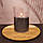 Чорний пальмовий віск для насипної свічки 1 кг + 2 м фітіля, гранульований., фото 5