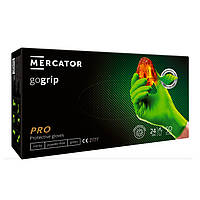 Перчатки нитриловые MERCATOR gogrip green, размер M, 50 шт