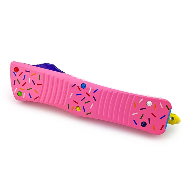 Ніж Microtech Combat Troodon Donut Pink Dagger