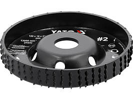 Диск-фреза опуклий для КШМ YATO 120/22.2х18мм #2