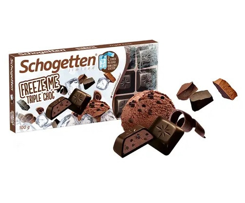 Шоколад Чорний Schogetten Шогеттен Потрійний Шок Triple Choc 100 г Німеччина