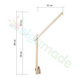 Тримач для мобіля дерев'яний Кронштейн-6, 88 см, фото 2