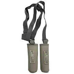 Стяжки для 2 вудлища.Korum Supa Lite Rod Saver