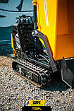 Дизельний самоскид на гусеницях 500кг T50FL Briggs&Stratton E-start starter, фото 7
