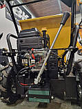 Бензиновий самоскид тачка 300кг Briggs & Stratton E-start, фото 10