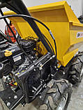 Бензиновий самоскид тачка 300кг Briggs & Stratton E-start, фото 11