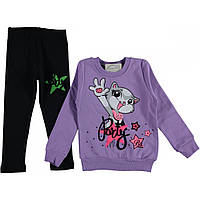 Осенний комплект детской одежды (кофта + штаны) 104 размер на девочку 3 4 года
