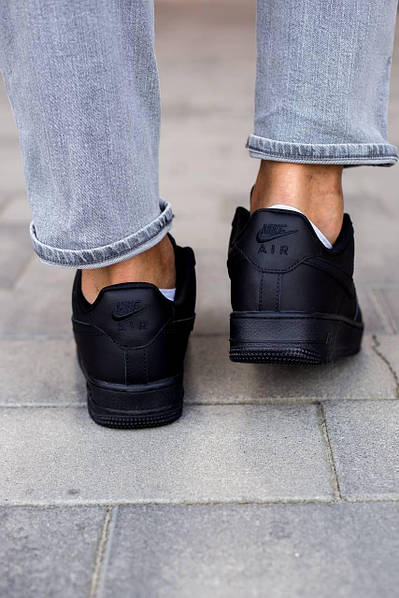 Nike Air Force 1 Low Black 1 Krosonavtik 1943446950