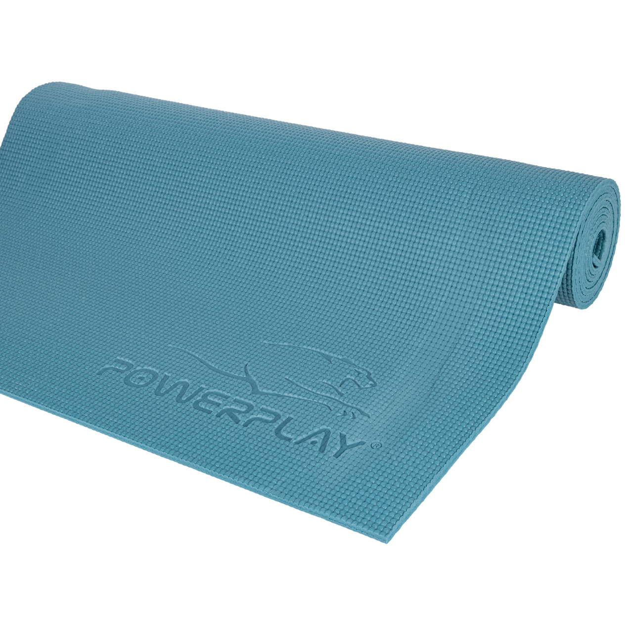 Килимок для йоги та фітнесу PowerPlay 4010 PVC Yoga Mat Зелений (173x61x0.6)