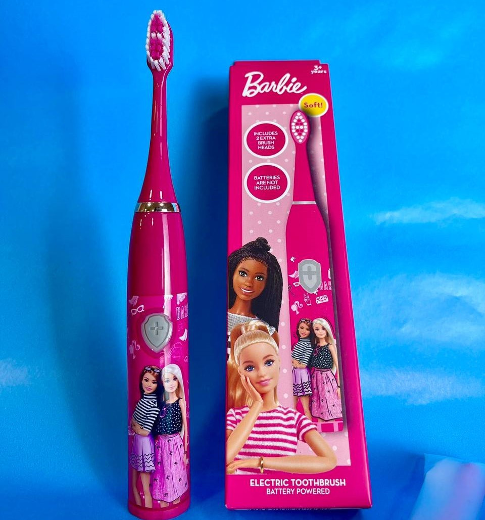 Щітка зубна електрична для дівчинки Barbie