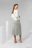 Спідниця для вагітних фісташкова, фото 3