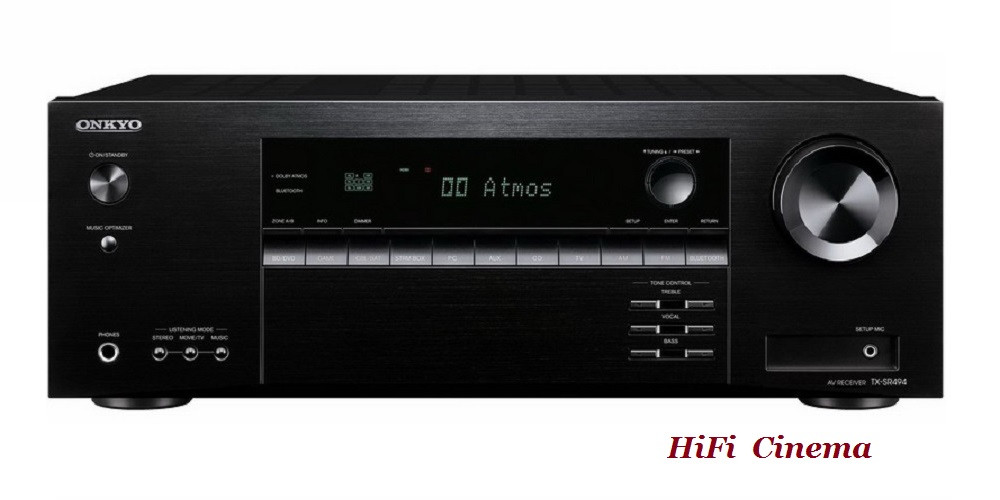 Onkyo TX-SR494 DAB Black АВ-ресивер 7.2 домашній кінотеатр