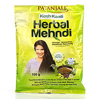 Хна Натуральна для волосся Патанджилі, Patanjali Kesh Kanti Herbal Mehandi 25g