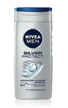 Гель для душу Nivea Men Срібний захист 250 мл