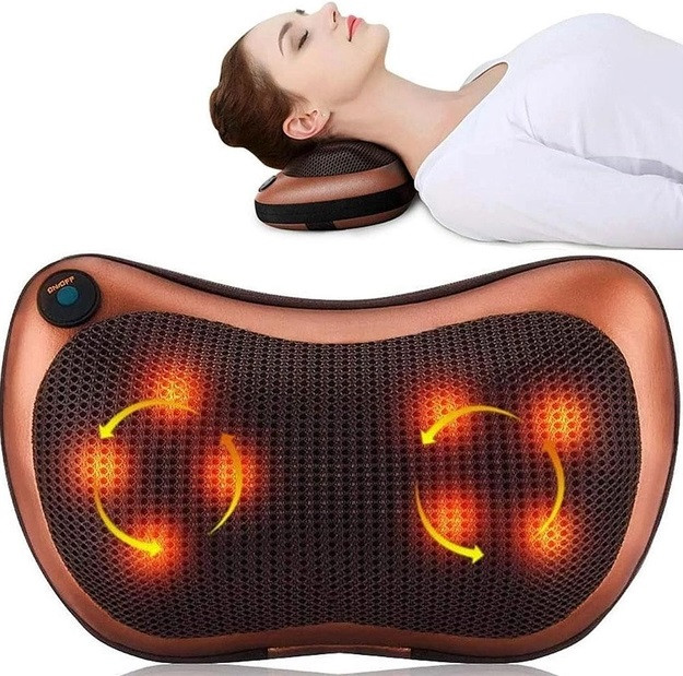 Massage Pillow Масажна подушка з інфрачервоним підігрівом CAR&Nome