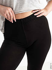 Штани, лосини, капрі жіночі стрейчеві, великі розміри, пояс на гумці PLOVDIV, Туреччина, фото 2
