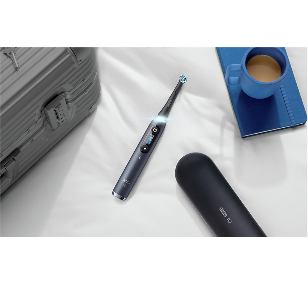 Электрическая зубная щетка Braun Oral-B iO Series 7S Black Onyx черная - фото 3 - id-p1877587745