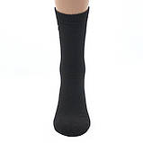 Чоловічі зимові шкарпетки високі махрові Упаковка 12 пар Теплі термошкарпетки повсякденні від виробника Чорні 42-45, фото 5