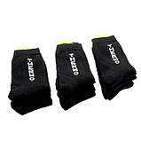 Чоловічі зимові шкарпетки високі махрові Упаковка 12 пар Теплі термошкарпетки повсякденні від виробника Чорні 42-45, фото 6