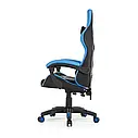 Крісло геймерське Infini Five чорно-синє ігрове, фото 5