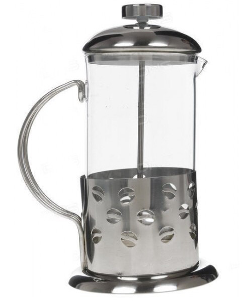 Френч-прес заварник 600 мл скло+метал, фото 1