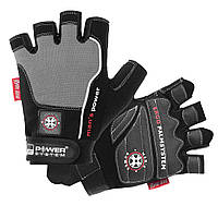 Мужские перчатки для фитнеса Power System PS-2580 Man's Power Black/Grey S