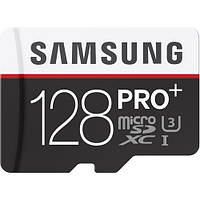 Samsung 128GB PRO + UHS-I карти пам' яті microSDXC U3 (клас 10) з адапттером
