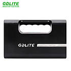 Портативна сонячна станція GDLITE GD 1+3 потужні LED лампи ( сонячна панель / функція Павербанку), фото 3
