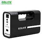 Портативна сонячна станція GDLITE GD 1+3 потужні LED лампи ( сонячна панель / функція Павербанку), фото 5