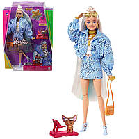 Barbie Extra HHN08 Кукла Барби Экстра в джинсовой куртке