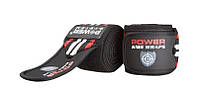 Бинти на коліна Power System PS-3700 Knee Wraps Red/Black (пара)