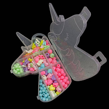 Набір намистин для плетіння "Єдиноріг" 15,5х9,5 см